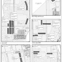 A map townhouse-single sitings