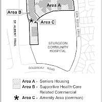 Map of small section of Erin Ridge